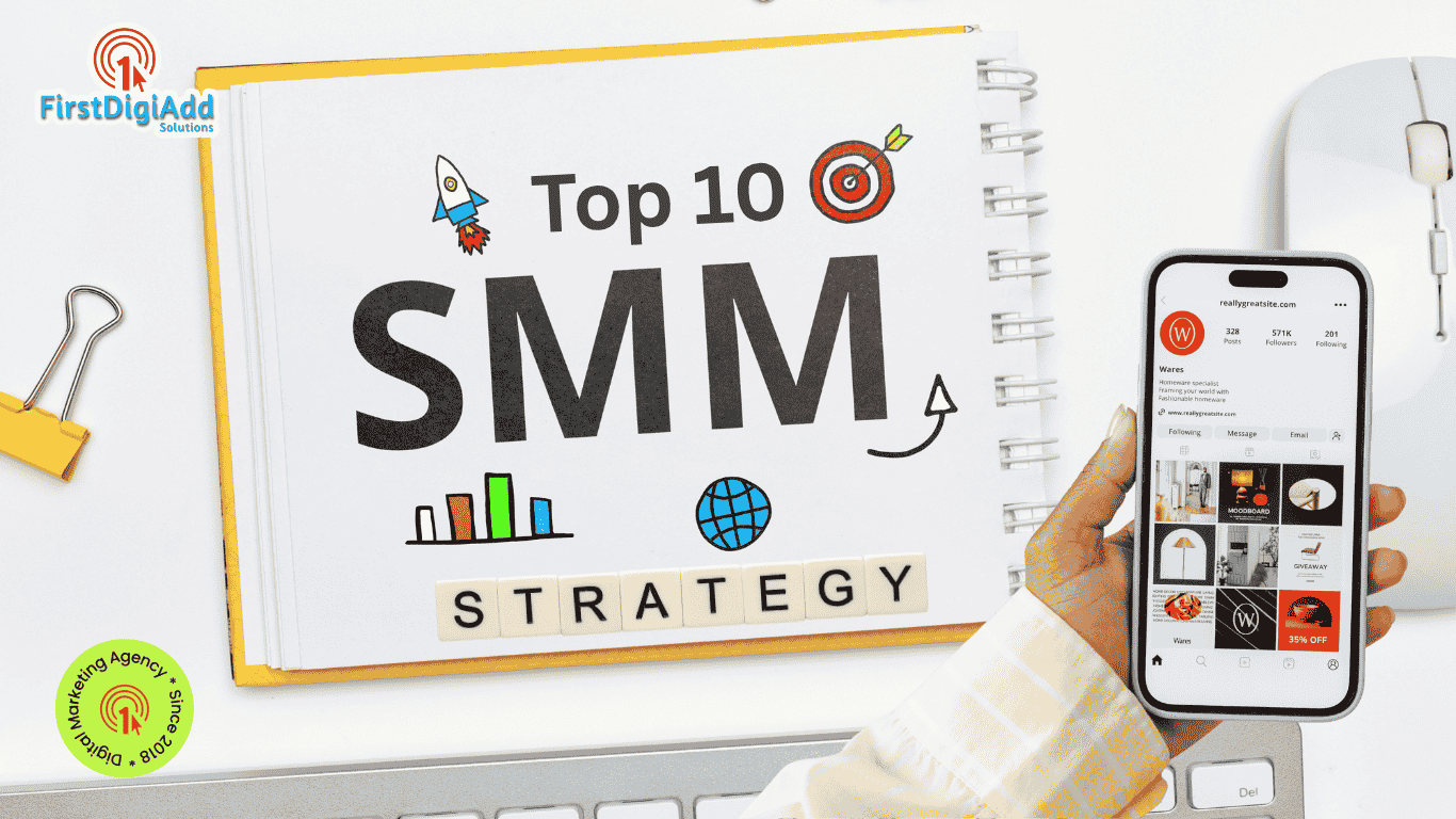Top 10 Social Media Strategies Image
