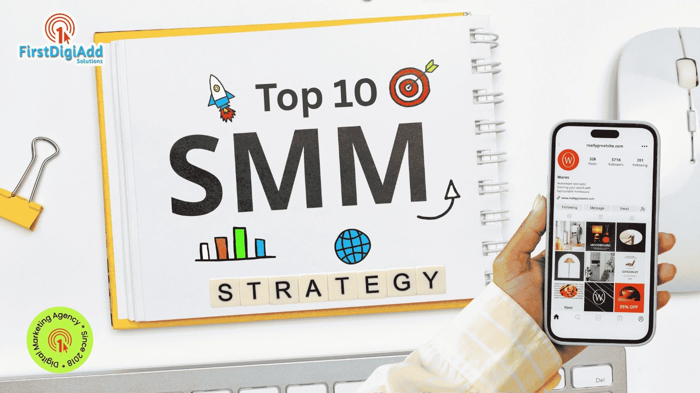 Top 10 Social Media Strategies Image