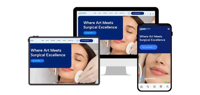 Website Design Project Screenshot 1