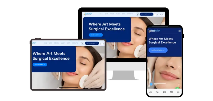 Website Design Project Screenshot 1