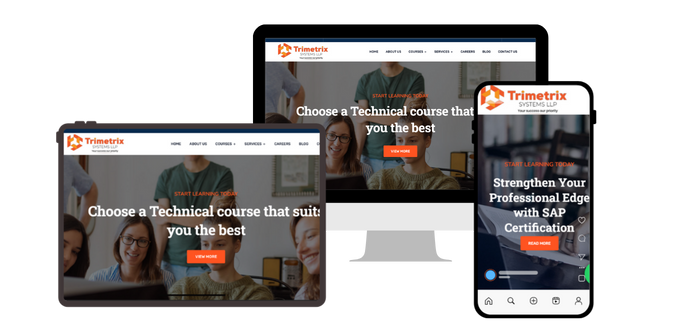 Website Design Project Screenshot 5